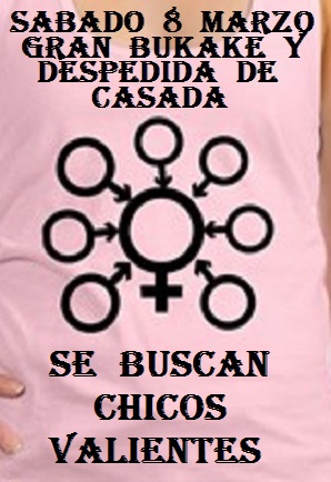 Gran Bukake y Despedida de Casada